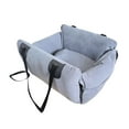thumbnail image 3 of Asiento De Coche Para Perros, Cama, Asiento De Coche Para Mascotas, Bolso Para Perros, Asiento De Coche Para Perros Y Gatos, Gris Sunnimix Asiento elevador de coche para mascotas, 3 of 8