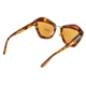 thumbnail image 5 of MIU MIU 01X CHARM MU01XS Honey Brown Havana Geometric Luxury Fashion Sunglasses, 5 of 6