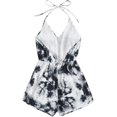thumbnail image 2 of Women's Halter Sleeveless Short Jumpsuit Rompers Backless Playsuit, 2 of 7