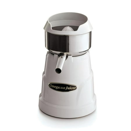 

Omega Single Speed Citrus Juicer in White (C-10W)