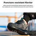 thumbnail image 5 of Safety Shoes Mens Lightweight Steel Toe Cap Trainers Womens Puncture-Proof Breathable Safety Trainers Non Slip Industrial Work Shoes, 5 of 8