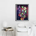 thumbnail image 2 of Sally and Jack Diamond Art Painting Kit 5D Full Diamond,Halloween DIY Diamond Art Kit for Adults, Gemstone Art Painting, Beginners Craft Wall Decoration 12x16inch, 2 of 5