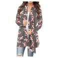 thumbnail image 1 of Vestes pour Femmes, Cardigan pour Femmes, Cardigan Imprimé à Manches Longues, Blouses pour Femmes Mode, Longs Cardigans pour Femmes, 1 of 5