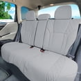 thumbnail image 2 of For Subaru Forester 2019-2024 FH Group Custom Fit Car Seat Covers for Truck Van SUV Sedan - Neoprene Solid Gray Rear Bench, 2 of 5