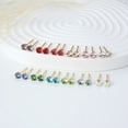 thumbnail image 4 of 12 Pairs Surgical Stainless Steel Stud Earring Sets Birthstone Cubic Zirconia Stud Earrings for Women 3 4 5 6mm, 4 of 6