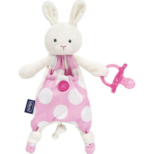 Chicco Porta Chupones Pocket Friends, Color Rosa Chicco Pocket friends