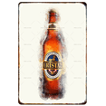 thumbnail image 3 of Cartel de hojalata con letrero de metal para cerveza, whisky, cartel vintage, arte de pared, mural decorativo, estética para el hogar, sala de estar, bar y club, 3 of 5