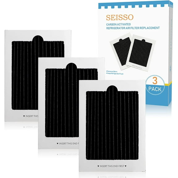SEISSO Frigidaire PAULTRA Pure Air Ultra Refrigerator Air Filter Replacement EAFCBF Air Filter for Electrolux, RAF1150 242061001,242047801, 242047804, 3 Packs