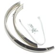 thumbnail image 3 of 18inch 20inch Retro Road Bicycle Guard Bike Fender Stainless Steel Mudguard Front Rear Wing Fender Bike Accessories, 3 of 5