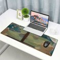 thumbnail image 6 of Heduofu Mouse Pad, Cute Bear and Dog Anime Brown and Light Green Mouse Pads, Rectangle Mouse Mat Square Waterproof MousePads Non-Slip Rubber Base Mousepad for Office Laptop 31.5x11.8 in, 6 of 6