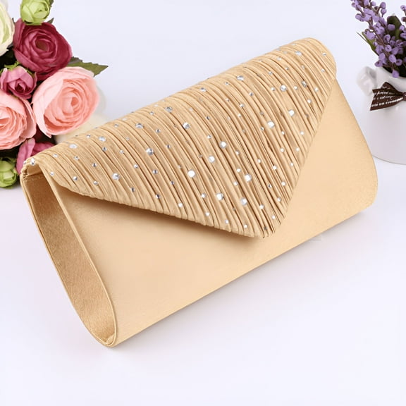 GASTROPOD Evening Clutch Purses for Women, Formal Party Clutch Bags Sparkling Shoulder Envelope Handbags