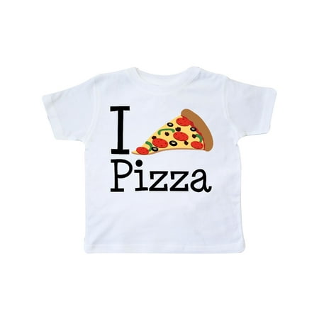 I Heart Pizza Toddler T-Shirt (Best Pizza Of The Month Club)
