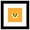 Black Framed Version, variant on Gallery Pops Minecraft: Iconic Pixels - Mobs - Ocelot Wall Art, Black Framed Version, 12" x 12"