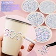 thumbnail image 6 of 25000Pcs Resin Rhinestones for Crafting, Mine Gold 2-6mm Mixed Sizes Non Hotfix Flatback Gems with 1Pcs Glue, Bedazzling Crystal for DIY Craft Clothing Mugs Tumblers Shoes Fabric Decor Nail Art, 6 of 8
