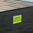 thumbnail image 2 of Tape Logic Labels "Fragile Handle With Care - High Claim Value" 8" x 10" Fluo DL1333, 2 of 4