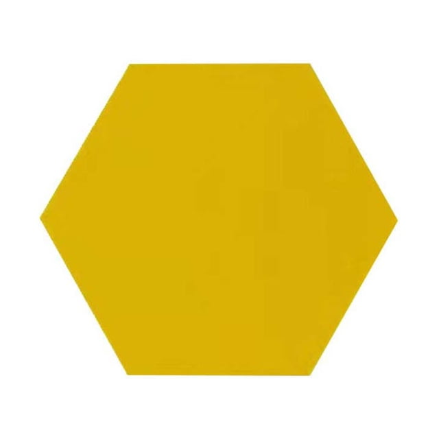 Naiovety Colorido hexágono tablero de mensajes decoración de pared engrosado corcho tablones de anuncios pizarra borrable dormitorio guardería adornos Decoración del hogar Amarillo Naiovety HA075135-06