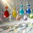 thumbnail image 5 of Jollup Crystal Suncatcher Bauhinia Prisms Pendants 10 Pcs Chandelier Crystals Replacement Hanging Sun Catcher Beads for DIY Arts Crafts Decor, 5 of 14