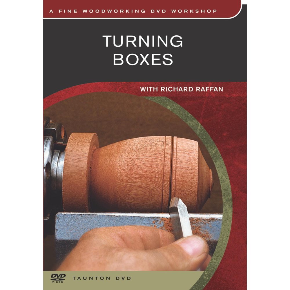 Fine Woodworking DVD Turning Boxes Completely Revised and