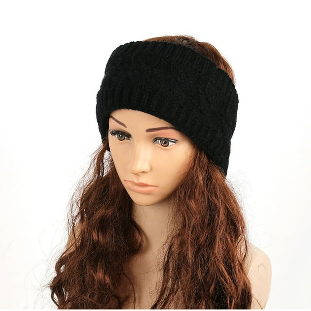 Pañuelo para la cabeza para mujer, grueso, plegable, sólido, para mantener el calor en invierno
