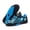 Blue TF, variant on OnyxTrek Outdoor Firm Ground Soccer Cleats for Kids – Stylish and Comfortable Athletic Soccer Shoes for Boys and Girls | Gold AG, 3 Big Kid