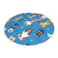 thumbnail image 2 of Kll Cute Dogs Christmas Tree Skirt 48",Party Decorations Farmhouse For Christmas Decorations Holiday Party, 2 of 8