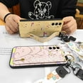 thumbnail image 3 of LYM-Phone Case For Samsung Galaxy A14 5G/4G/SM-A146P, Durable Soft case Anti-dust Cute Lanyard Dirt-resistant Silicone Waterproof Protective Fashion Design Back Cover Phone Holder Ring, 3 of 9