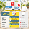Clear Printable Vinyl Sticker Paper 25s Non-epsonpatible 8.5