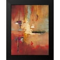 thumbnail image 2 of Villarreal Villarreal, Gabriela 11x14 Black Modern Framed Museum Art Print Titled - Opal Crimson, 2 of 5