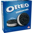 thumbnail image 4 of CHRISTIE OREO Cones, Vanilla Frozen Dessert With OREO Pieces, Dipped In OREO Chocolatey Coating, 4 x 125 ml, 4 of 8