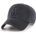 thumbnail image 1 of 47 Brand MLB Gorra de béisbol ajustable con logotipo primario negro y negro, gorra para adulto, talla única - Los Angeles Dodgers, 1 of 3