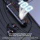thumbnail image 5 of Auriculares Inalámbricos Bluetooth Pantalla Digital Cuello Auriculares Bluetooth V5.3 Largo Clip de Espera Auriculares Bluetooth, 5 of 9