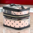 thumbnail image 2 of Cosmetiquera Bolsa de maquillaje para mujer neceser de viaje set de 4 piezas, 2 of 5