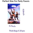 thumbnail image 2 of Battle Royale Goodie Bag Candy Treat Birthday Gift Bags Party Favors Handles Snack Supplies, 2 of 4
