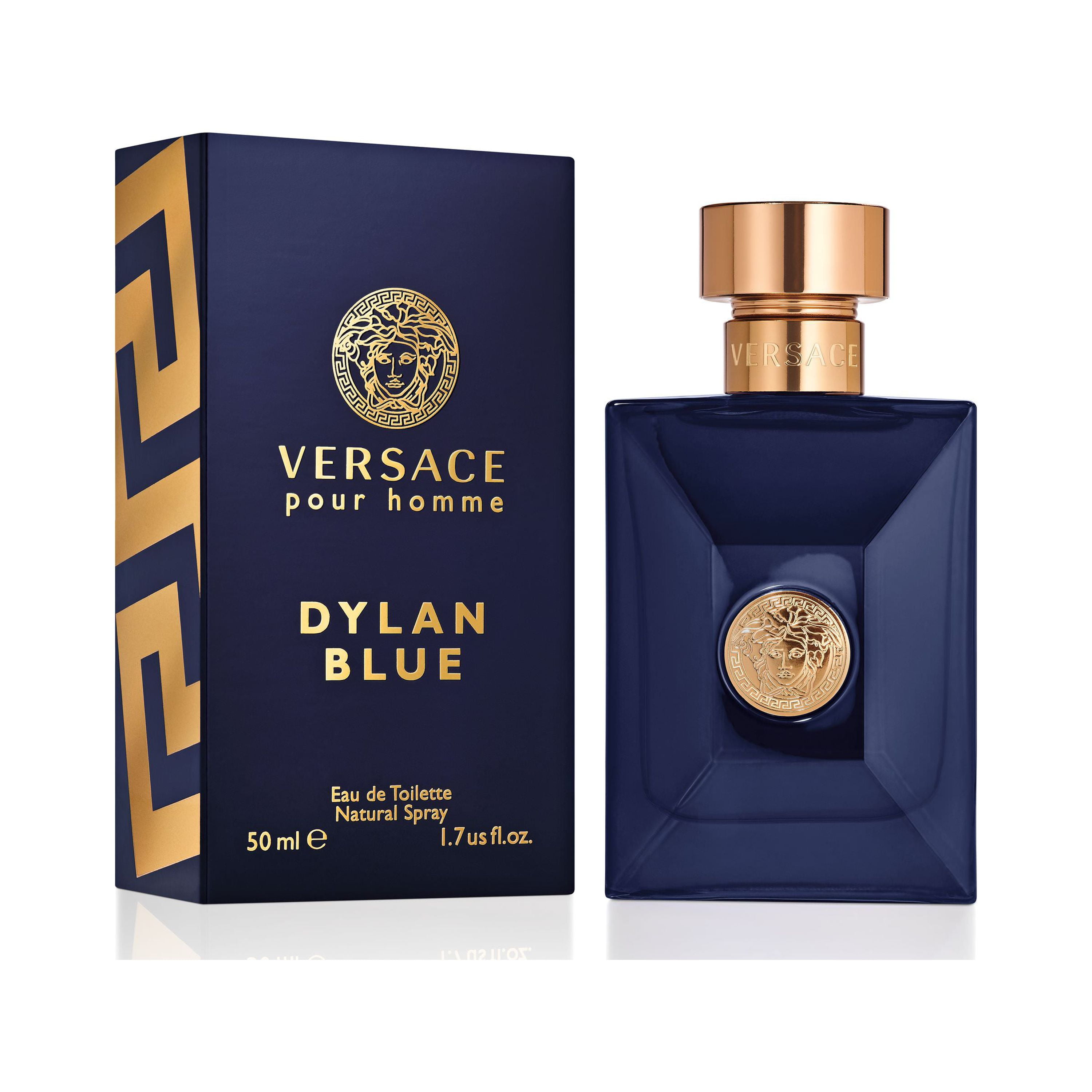 Versace Dylan Blue Eau de Toilette Spray, Cologne for Men, 1.7 Oz 