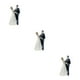 thumbnail image 2 of Estatuilla Divertida de Novia Novio Cateissary para Decoración de Pasteles Boda Tipo F, 2 of 6