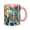 Pink, variant on Daisies Flower Coffee Mug Fun Custom Ceramic Mugs 11oz Black