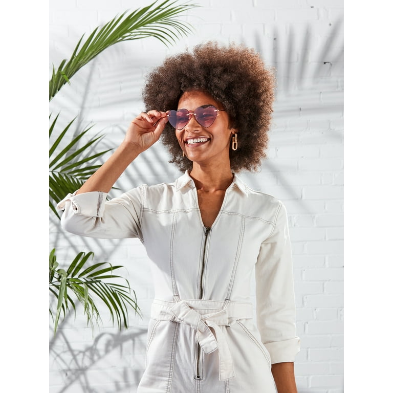 Foster Grant Heart-Shaped Fashion Sunglasses - Walmart.com