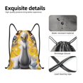 thumbnail image 4 of Pofeuu Pokemon for Water-Resistant 210D Drawstring Bag Compact Foldable Design Gym Yoga Travel Essentials Lightweight Carryall-Medium, 4 of 6