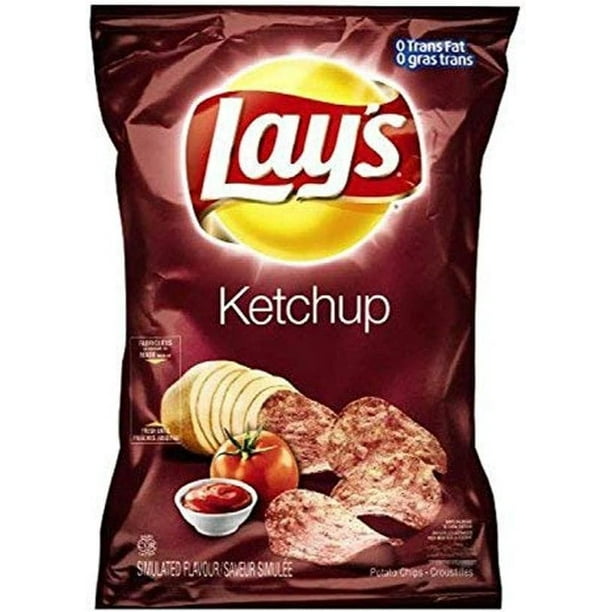 Frito Lays Ketchup Chips 40x40g Walmart.ca