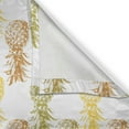 thumbnail image 6 of Ambesonne Tropical Grommet Curtain, Sketched Stamp Minimal, 50" x 54", Olive Green Cinnamon, 6 of 6