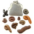 thumbnail image 2 of 10pcs/bag Fake Poop Feces Pranks Toys Halloween April Fools Day Party Trick Toy, 2 of 4