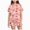 R253-Pink, variant on NOLDARES Girls Halloween 2PCS Pajama Sets Button Down Short Sleeve with Shorts Sleepwear Fall Winter Cute Lounge Outfit Sets for Teens,Purple,2-3 Y