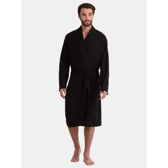 George Men's Solid Robe, Osfm