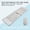 White, variant on Mini Foldable Bluetooth Keyboard - Portable Wireless Full Size Keyboard (Sync Up to 3 Devices), Ultra-Slim Aluminum Travel Folding Keyboards for iPhone iPad Mac Android Windows iOS,green,Keyboard