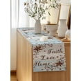 thumbnail image 5 of Table Runner 60 Inches Long for Kitchen Dining, Country Star Brown Dresser Scarf Farmhouse, Dining Table Decorations for Wedding/Parties, Vintage Rustic Texas Stars Wooden 13 x 60 In, 5 of 8