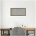 thumbnail image 6 of Amanti Art Woodgrain Stripe Mocha Framed Magnetic Board 26 x 14 in., 6 of 7
