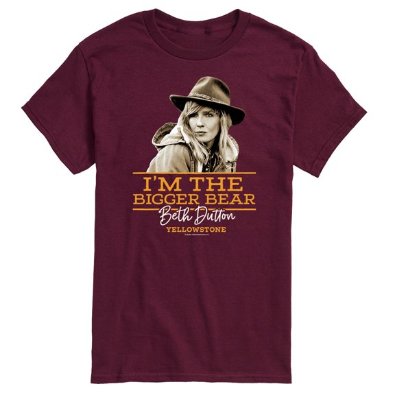 Yellowstone - I'm The Bigger Bear - Men's Short Sleeve Graphic T-Shirt