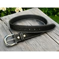 thumbnail image 2 of Western Leather Belt for Men Cowboy Handmade Belt with Removable Buckle Tooled 1.5” Wide, 2 of 11