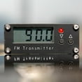 thumbnail image 4 of Transmisor de transmisión FM 0.5W, pantalla LCD High Clarity Stereo 76-108MHz Small FM Radio Broadcast Station Shortwave Con Antena para Automóvil, 4 of 7