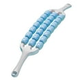 thumbnail image 1 of Rodillo de masaje, masajeador manual, para gimnasio, masajeador de mano para relajación muscular de glúteos, piernas, cintura, pantorrillas y muslos. Azul, 1 of 8